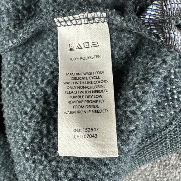 Redmond Sweater Mens Medium 1/4 Zip Blue Textured Knit Pullover Long Sleeve - Picture 6 of 8